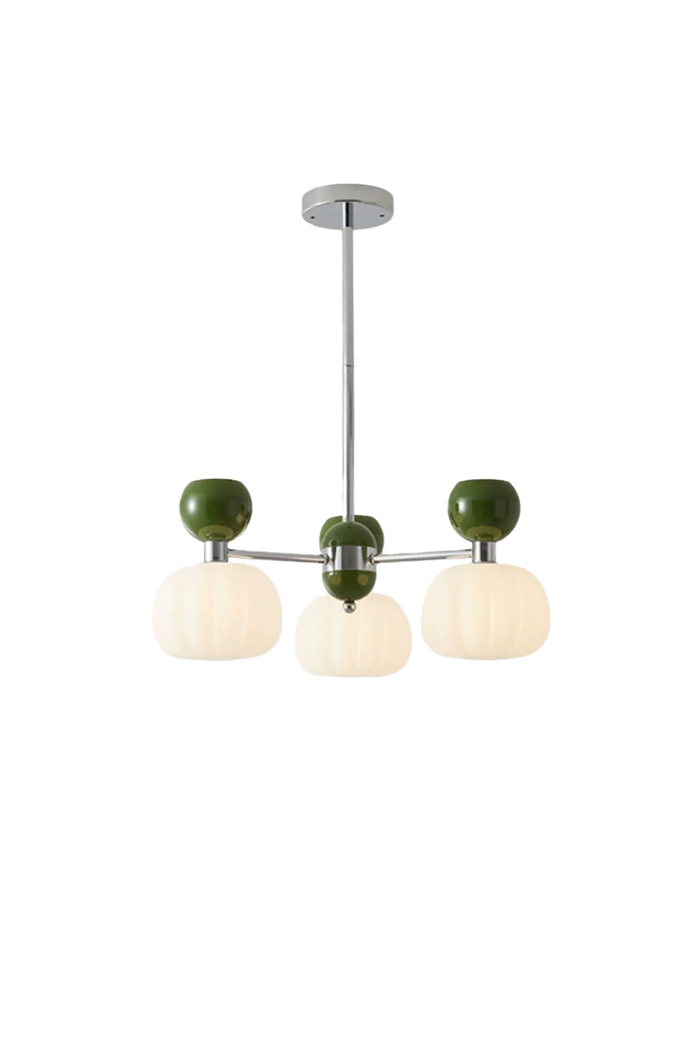 Cream Pumpkin Chandelier - Image 17