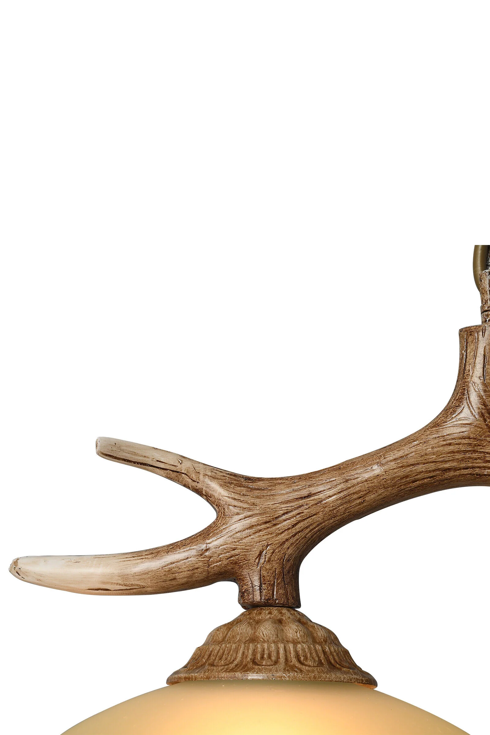 Creative glass antler chandelier - Image 12