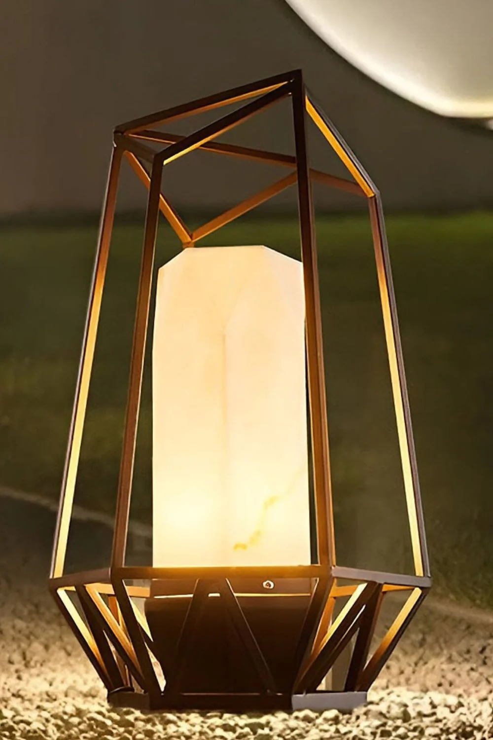 Creative Polygonal Outdoor Post Lights - Image 4