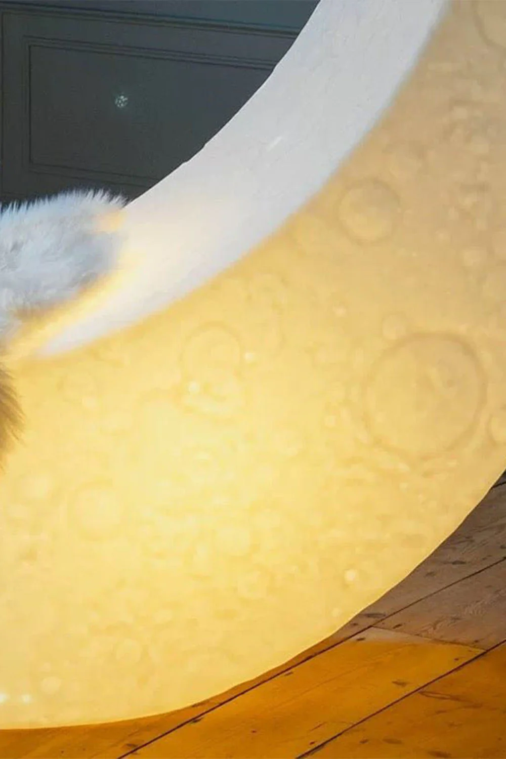 Curved Moon Floor Lamp - Image 10