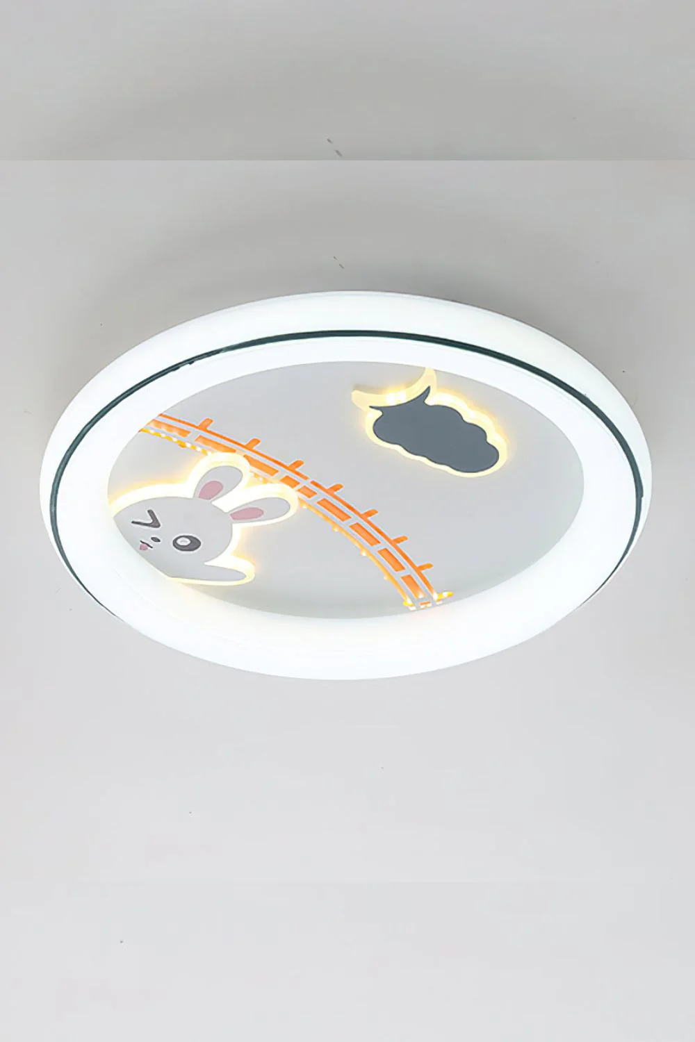 Cute Cartoon White Ceiling Lamp - Image 21