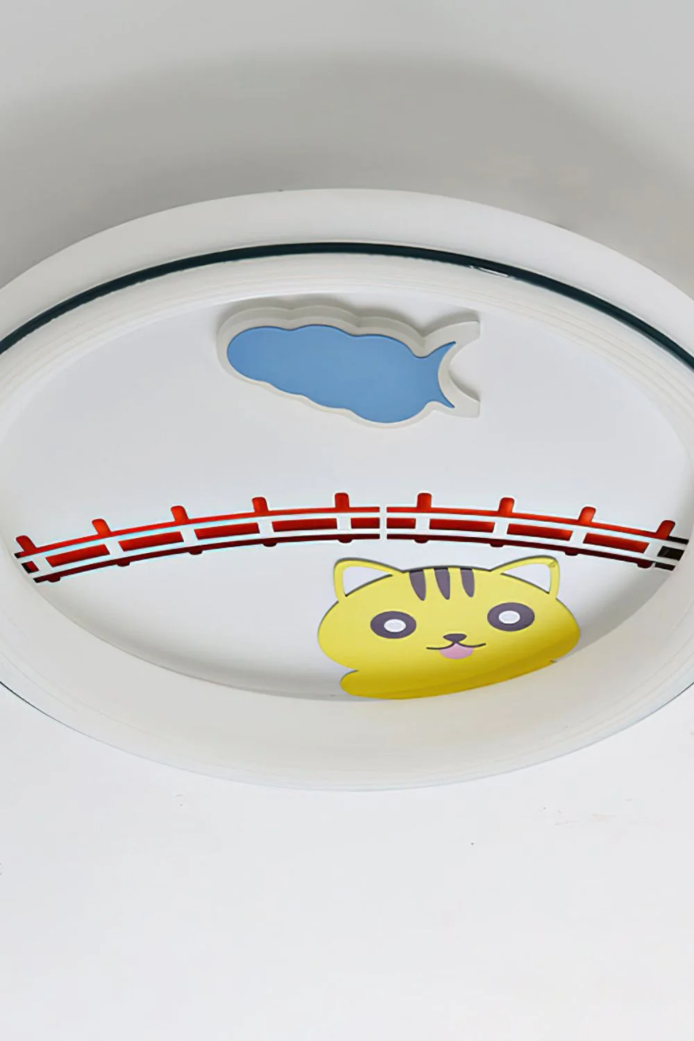 Cute Cartoon White Ceiling Lamp - Image 24