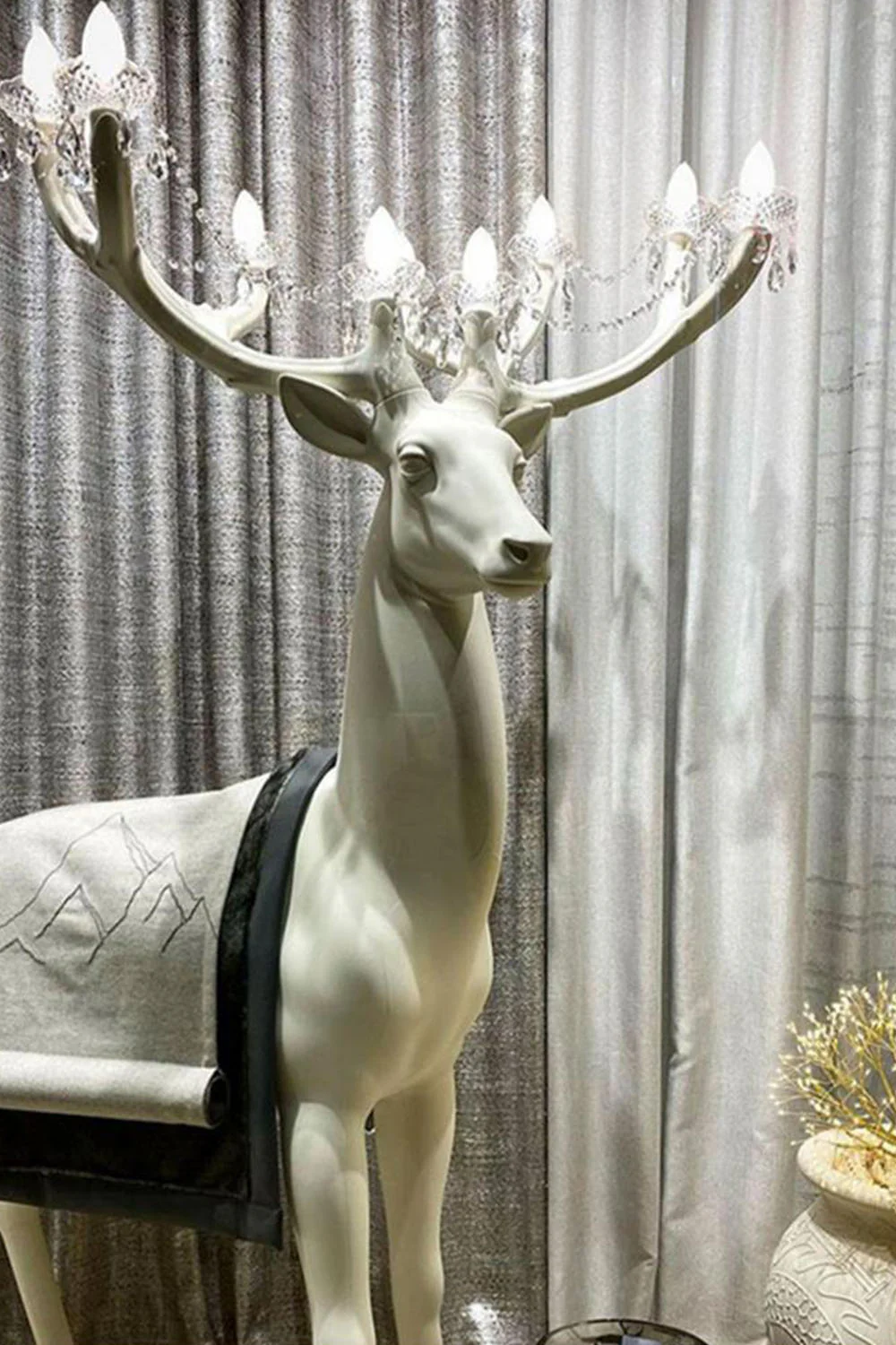 Deer Sculpture Floor Lamp - Image 13