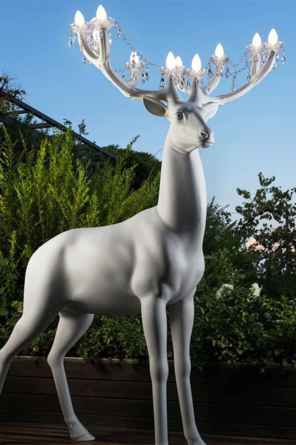 Deer Sculpture Floor Lamp - Image 4