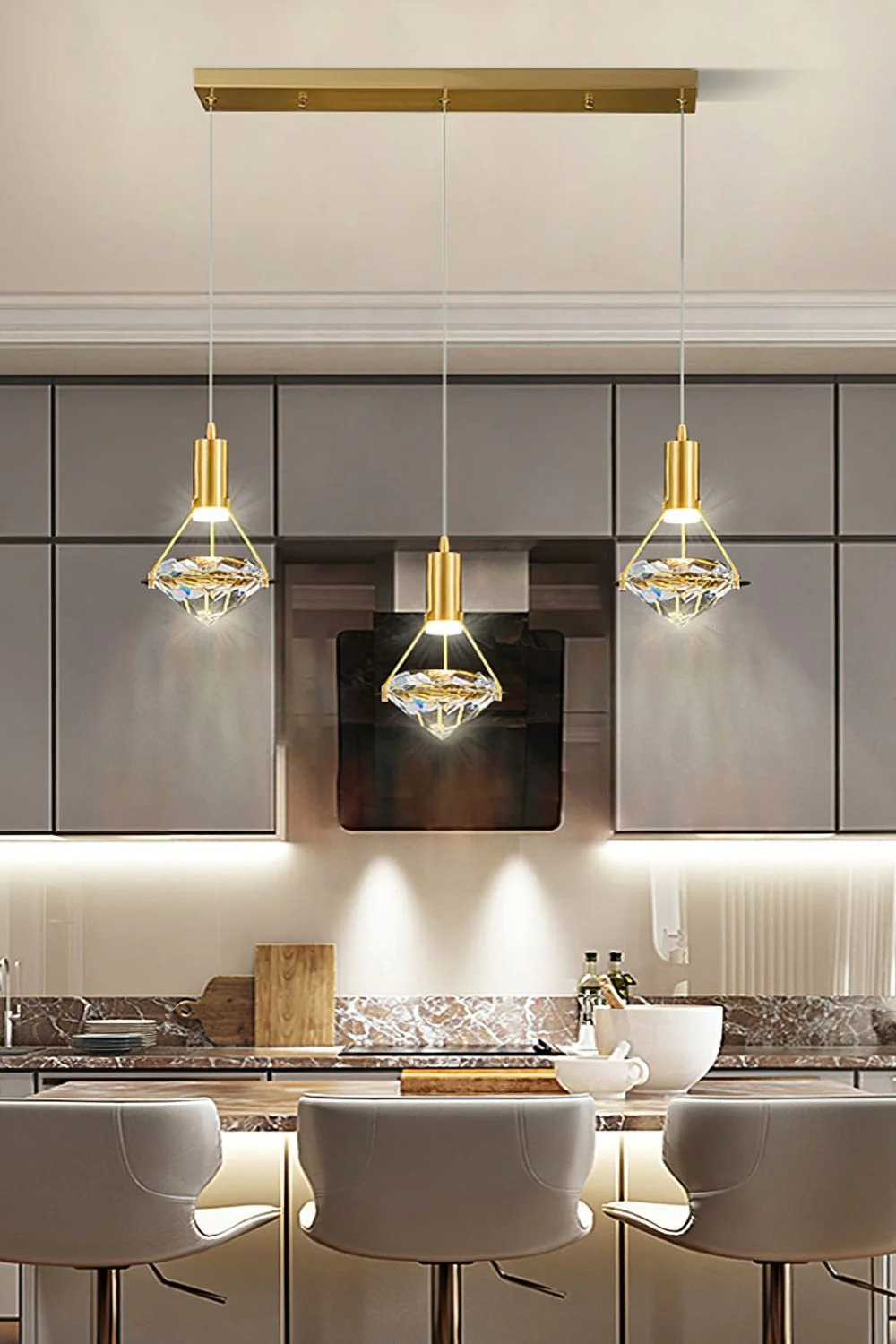 Diamond Pendant Lamp - Image 9
