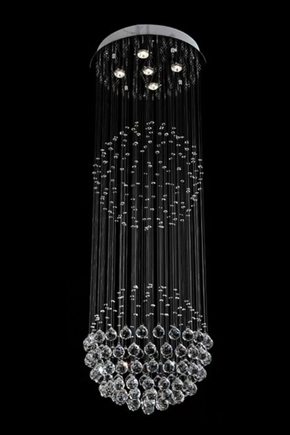 Double Ball Crystal Chandelier - Image 20