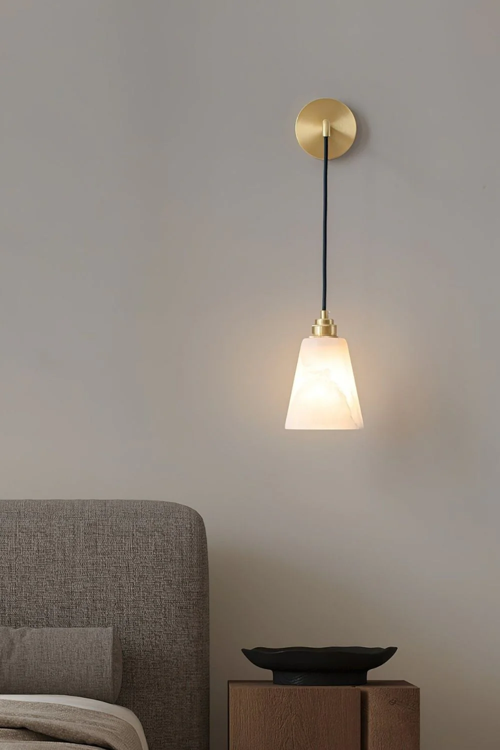 Droplet Alabaster Wall Lamp - Image 6