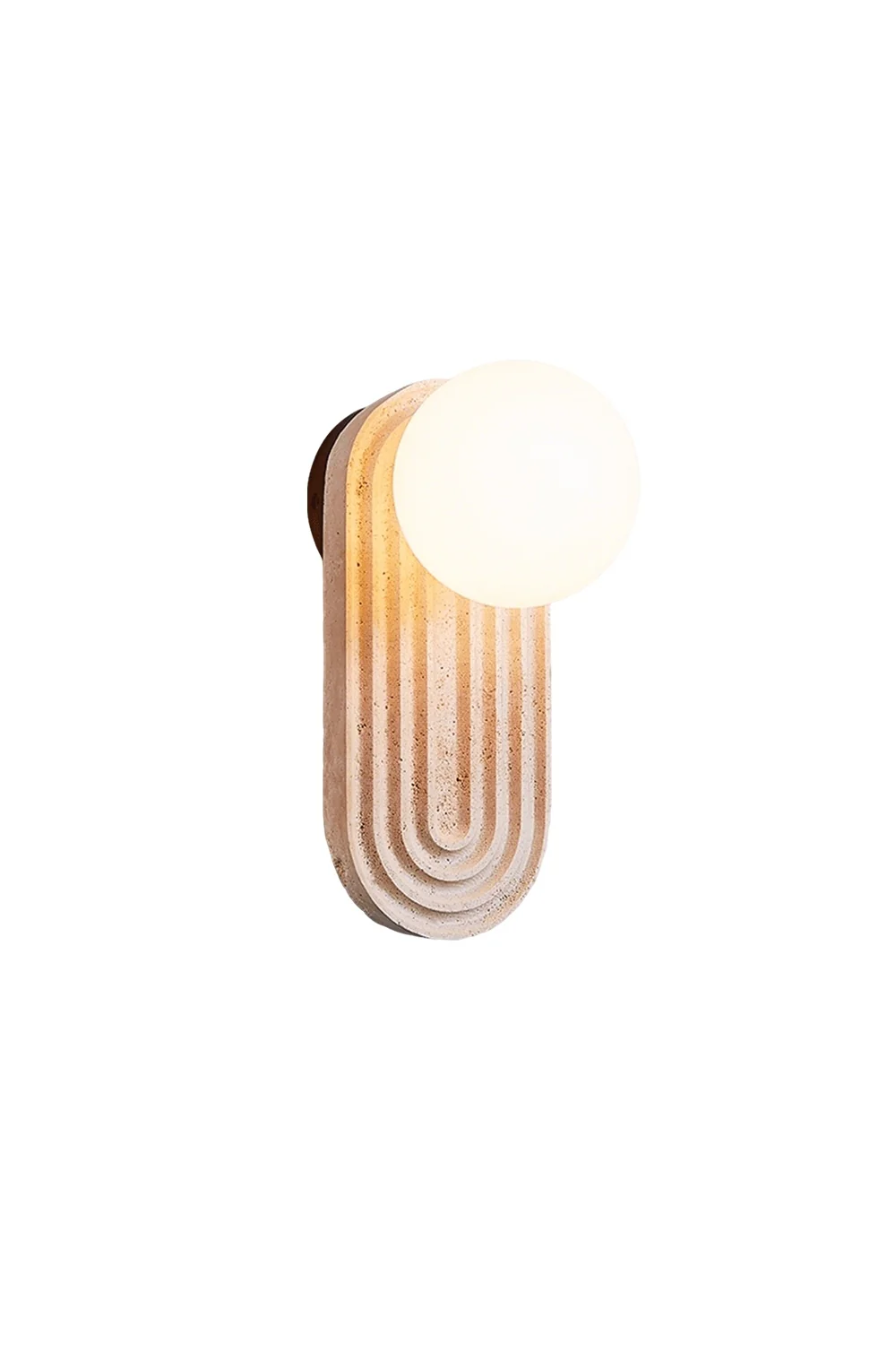 Elegant Travertine Wall Light