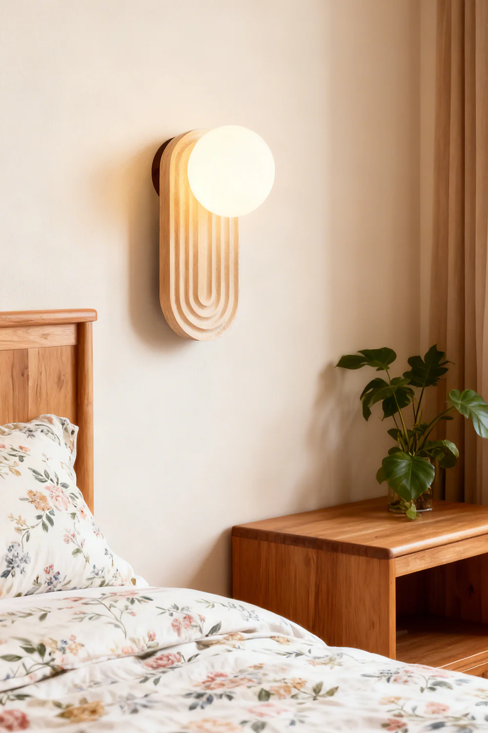 Elegant Travertine Wall Light - Image 2
