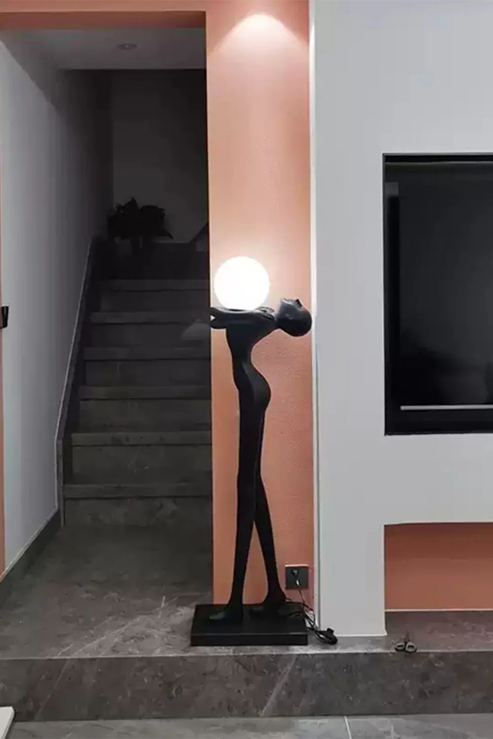 Embrace Ball Sculpture Floor Lamp - Image 7