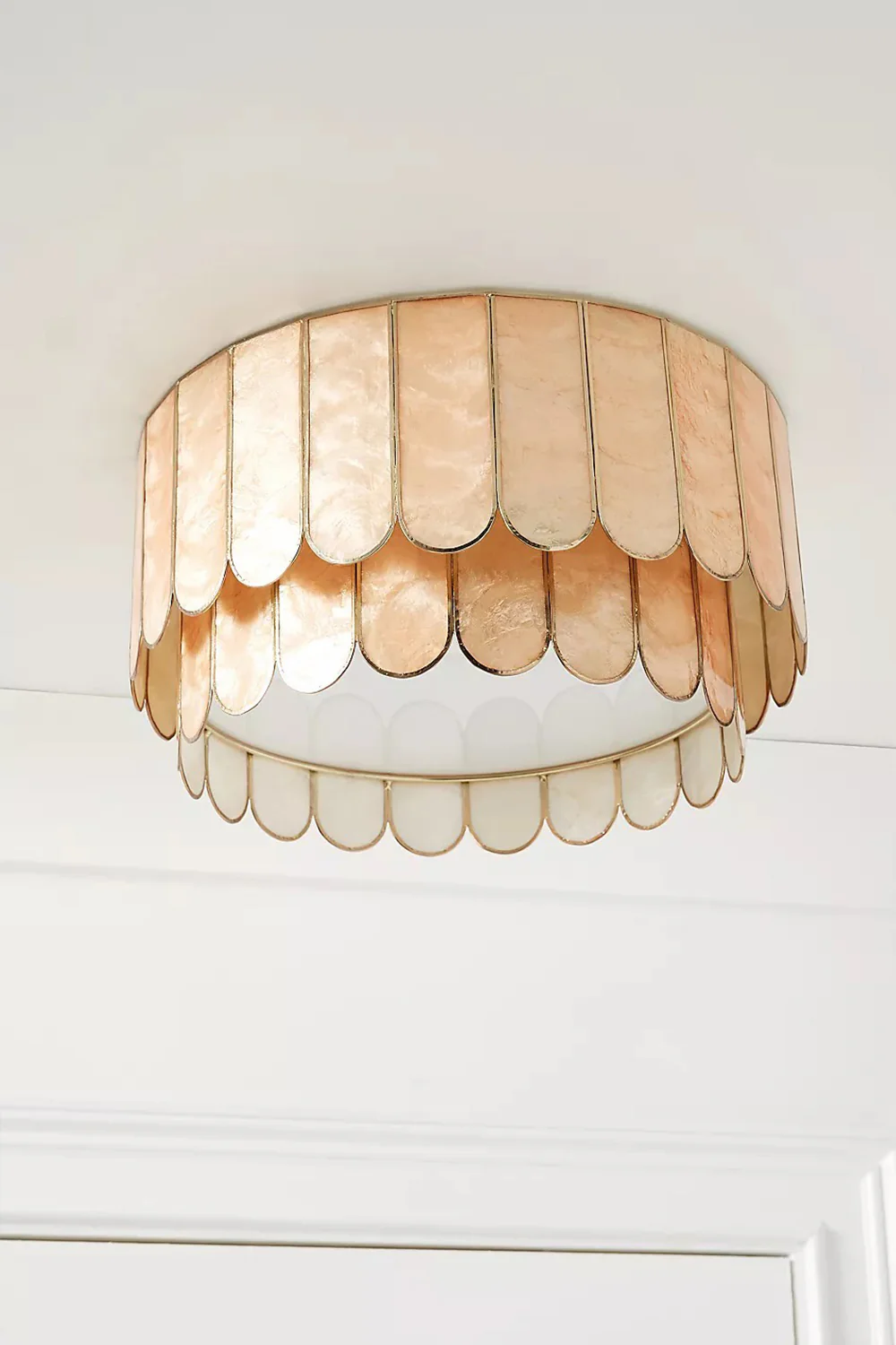 Faceted Shell Bloom Ceiling Light - Image 12