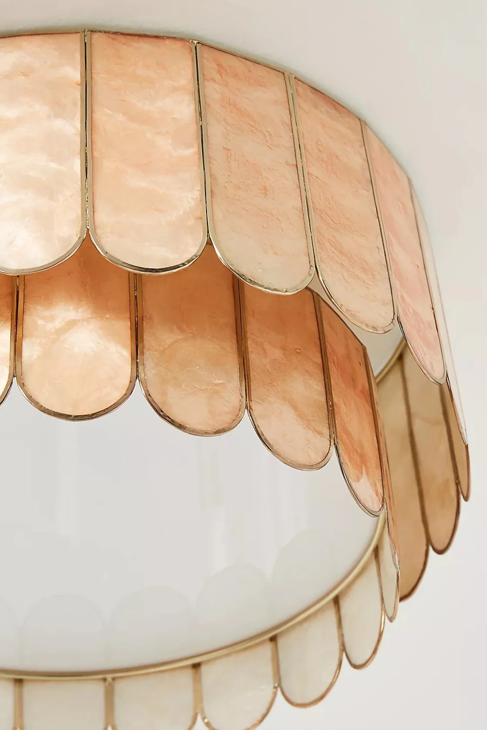 Faceted Shell Bloom Ceiling Light - Image 15