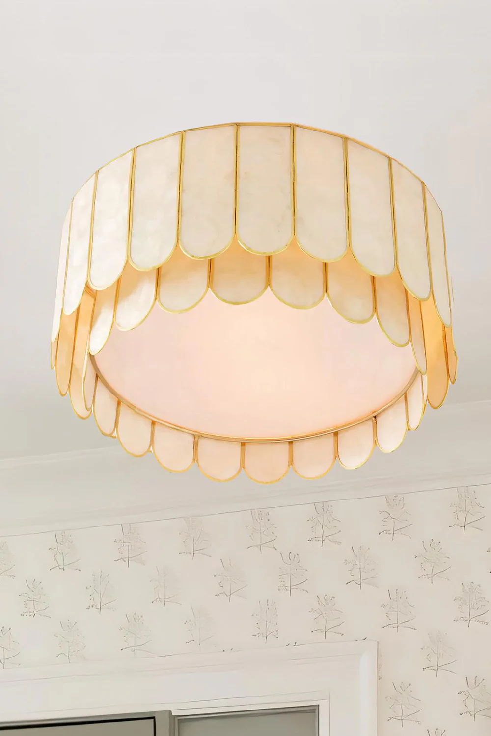 Faceted Shell Bloom Ceiling Light - Image 17