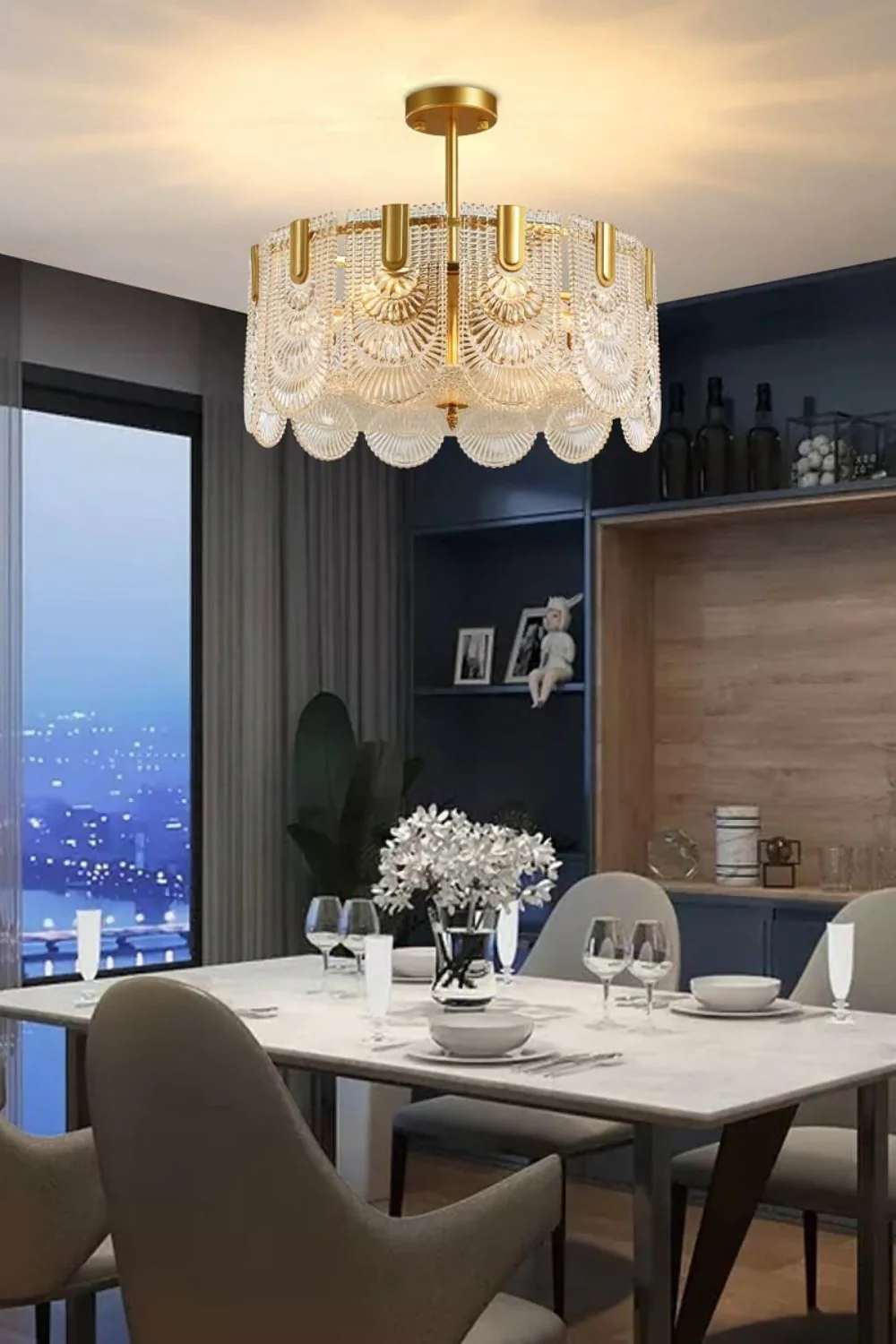Fashional Crystal Glass Chandelier - Image 6