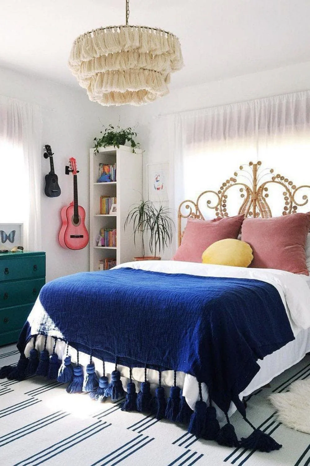 Fabric Fela Tassel Chandelier - Image 12