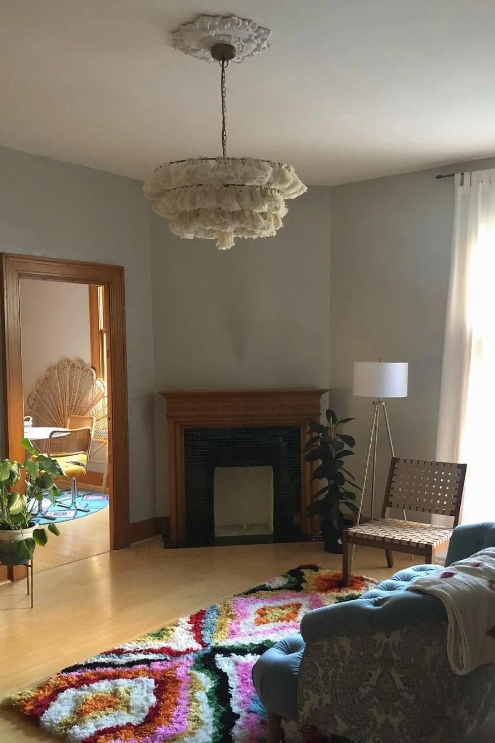 Fabric Fela Tassel Chandelier - Image 14