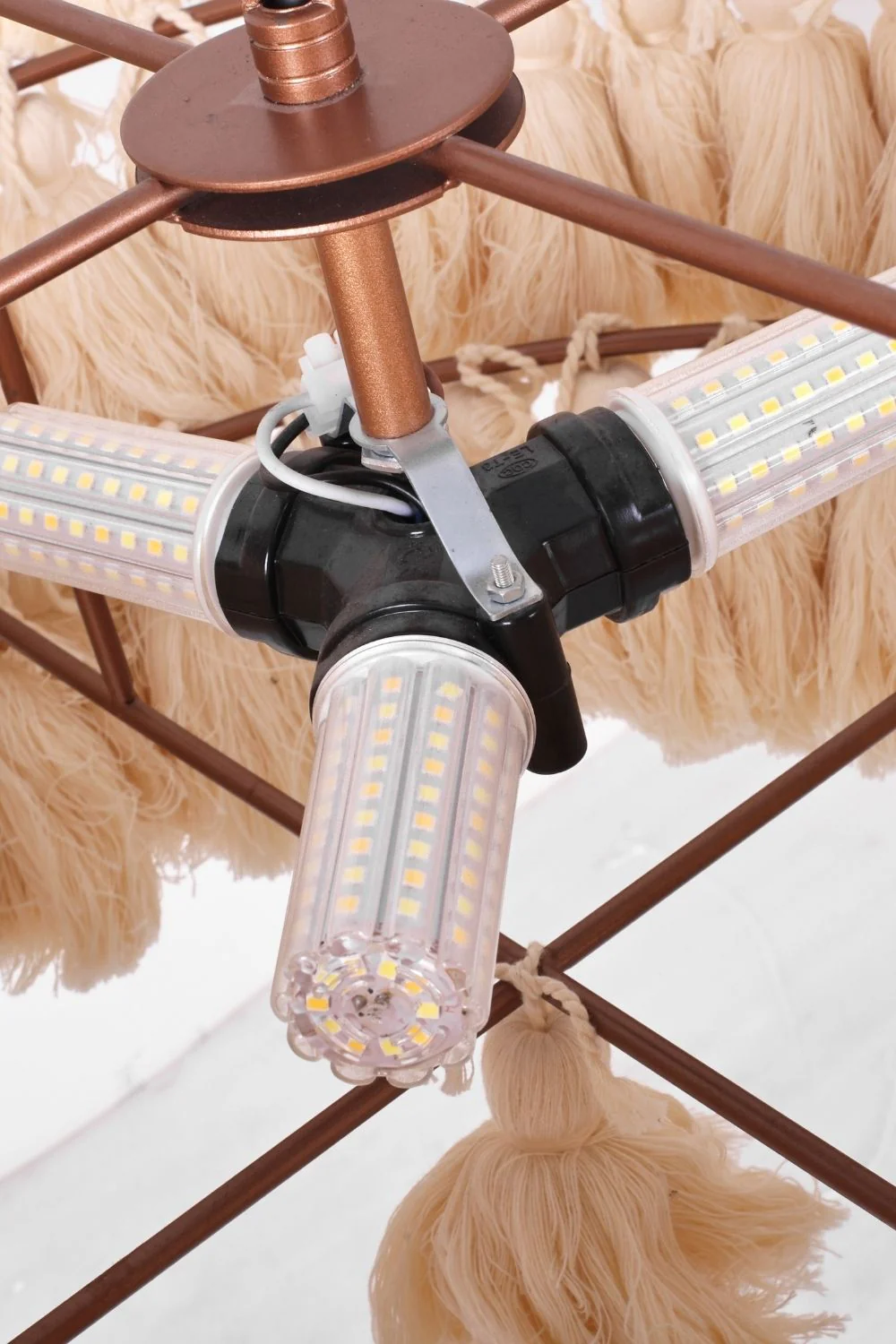 Fabric Fela Tassel Chandelier - Image 23