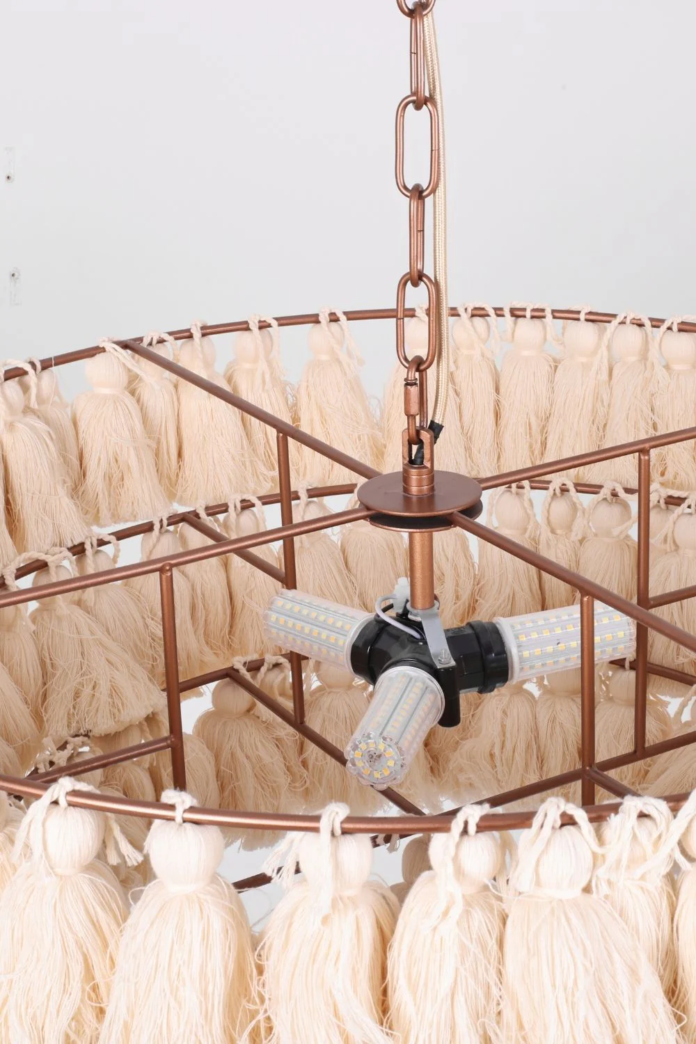 Fabric Fela Tassel Chandelier - Image 24