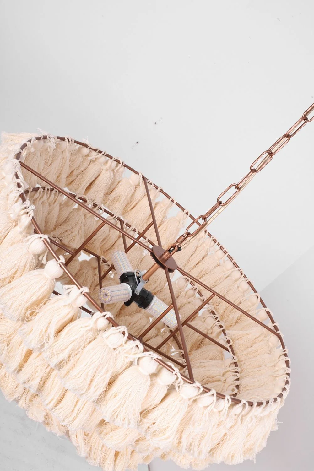 Fabric Fela Tassel Chandelier - Image 27