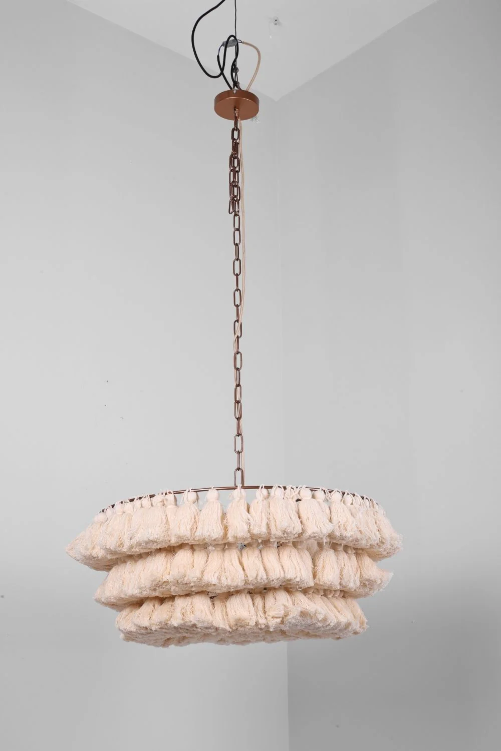 Fabric Fela Tassel Chandelier - Image 29