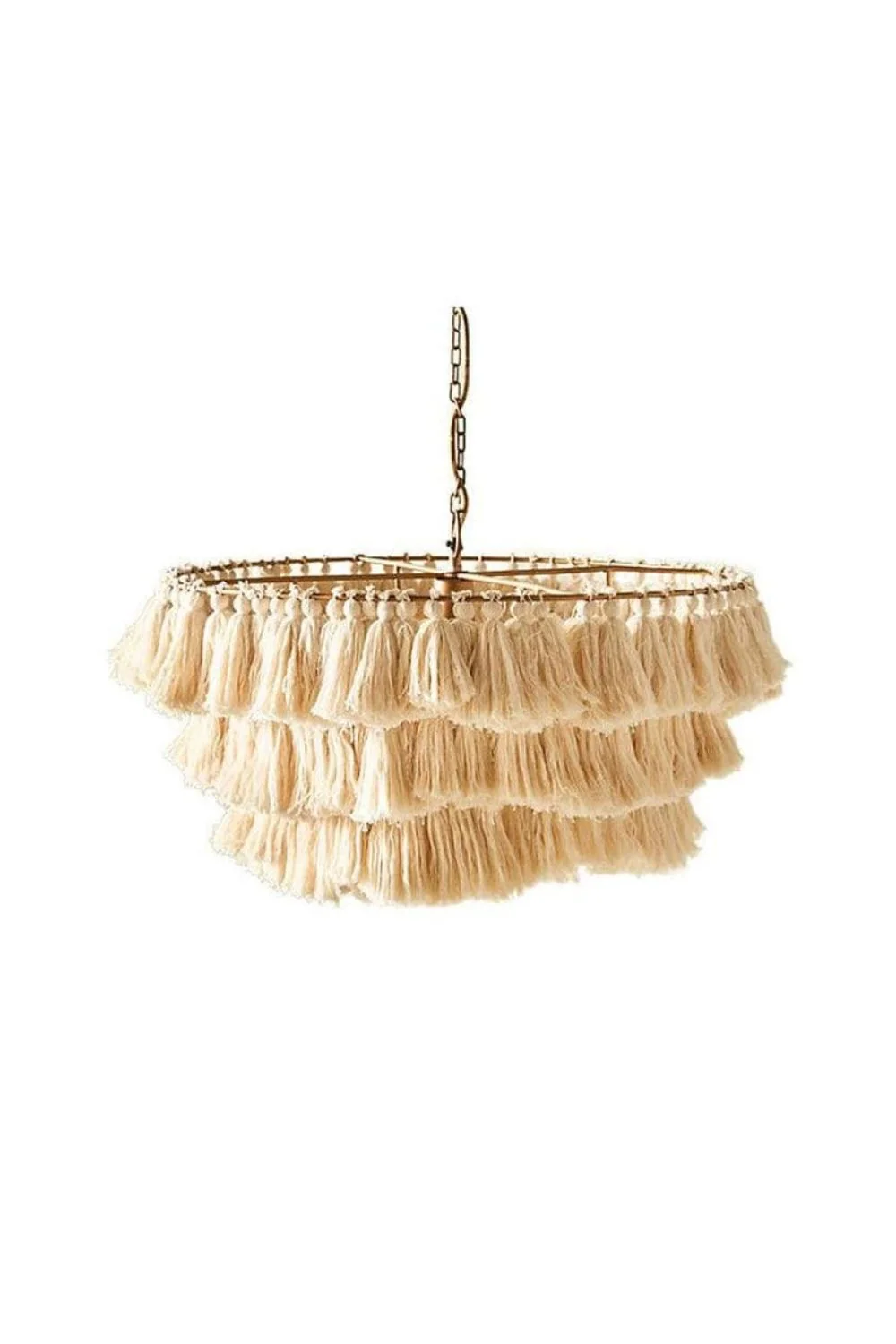 Fabric Fela Tassel Chandelier - Image 31