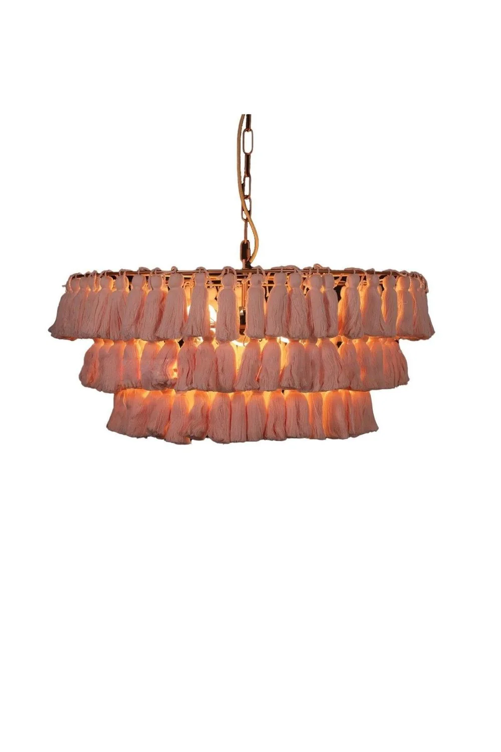 Fabric Fela Tassel Chandelier - Image 35