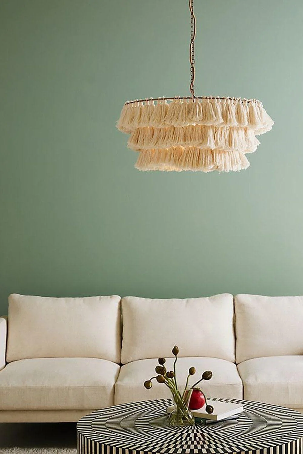 Fabric Fela Tassel Chandelier - Image 39