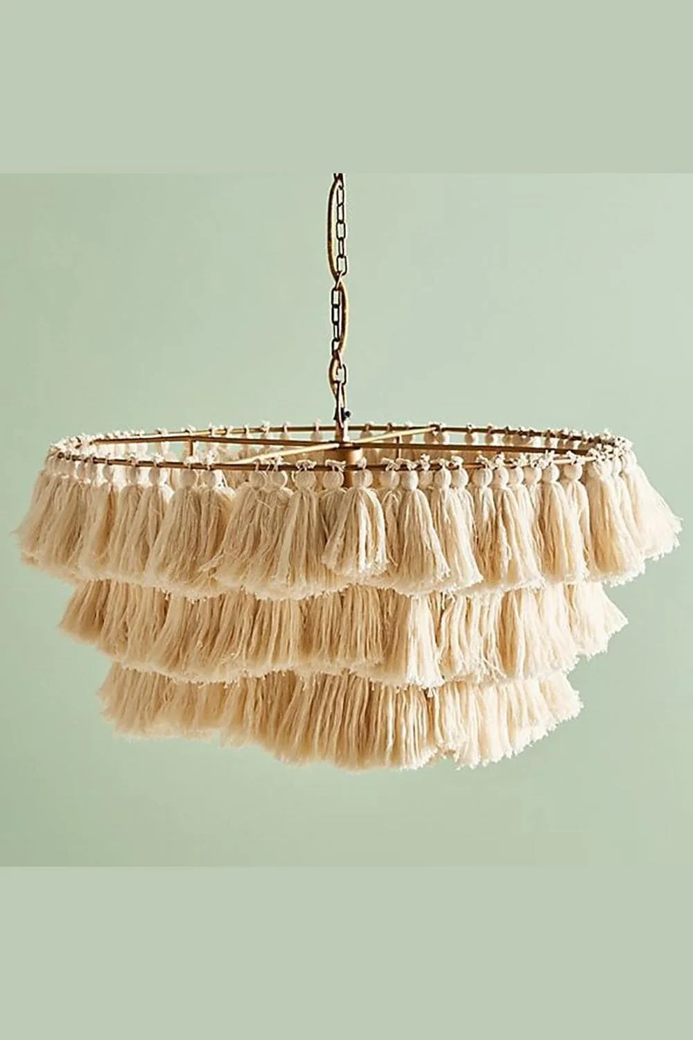 Fabric Fela Tassel Chandelier - Image 40