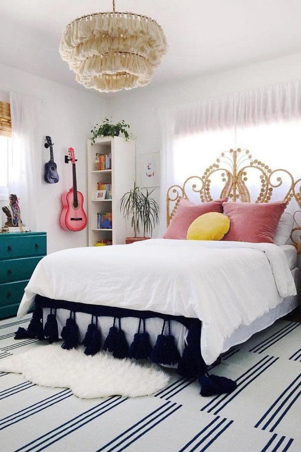Fabric Fela Tassel Chandelier - Image 42