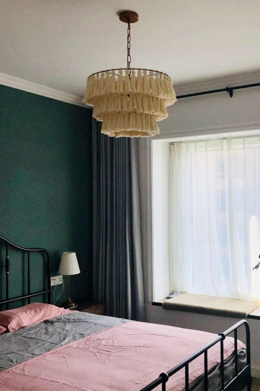 Fabric Fela Tassel Chandelier - Image 47