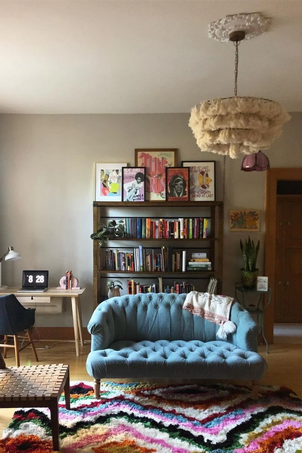 Fabric Fela Tassel Chandelier - Image 49