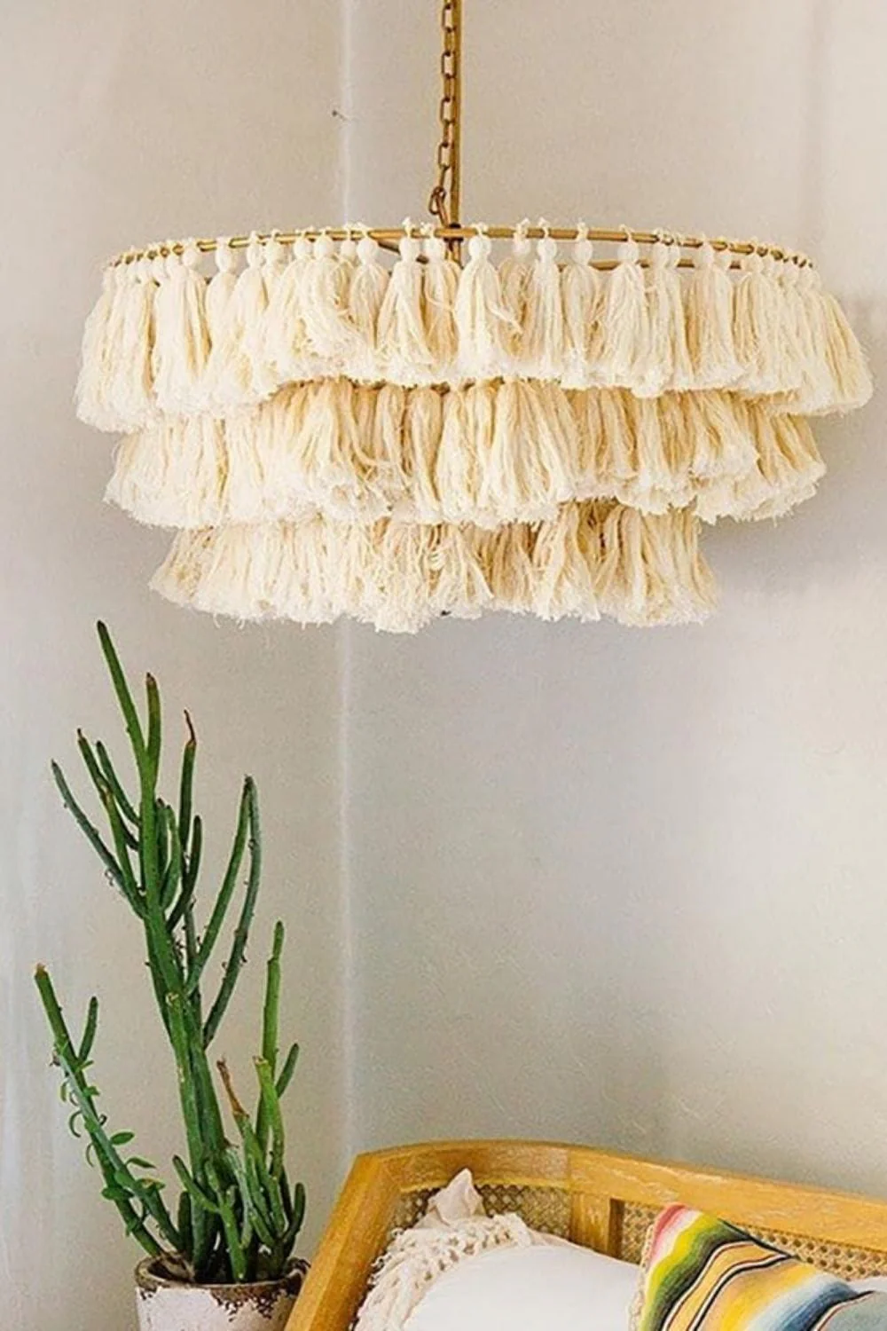 Fabric Fela Tassel Chandelier - Image 57