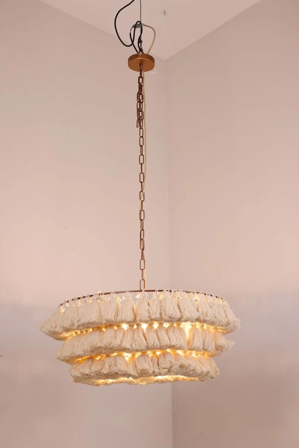 Fabric Fela Tassel Chandelier - Image 61