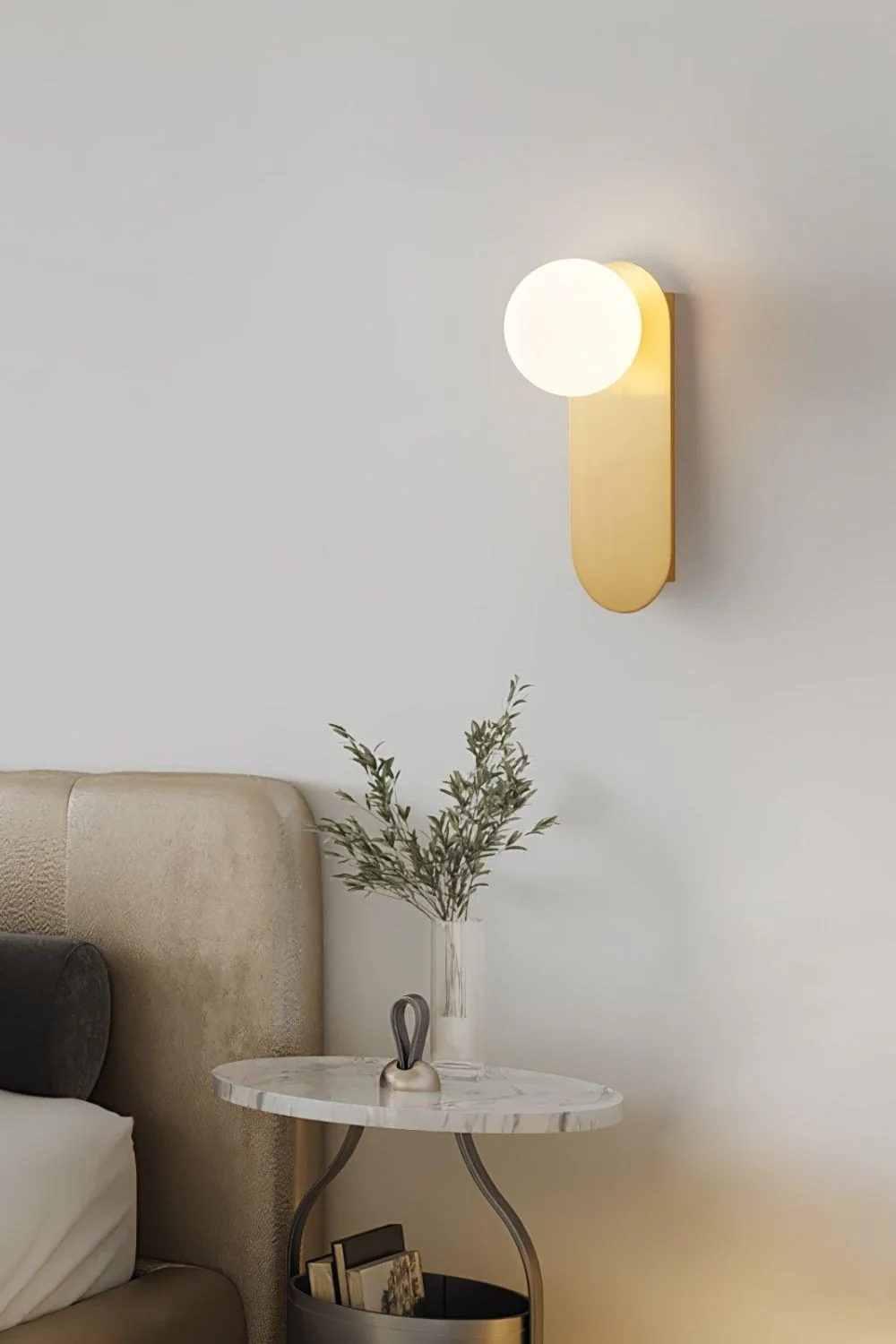 Flat Base Globe Sconce - Image 33
