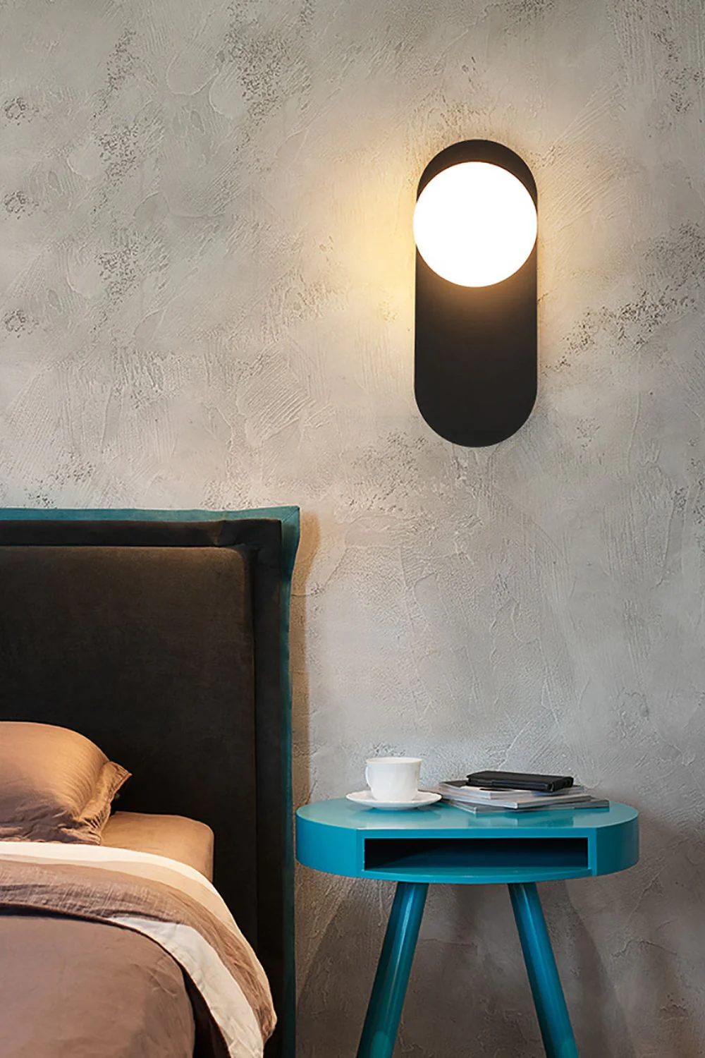 Flat Base Globe Sconce - Image 4