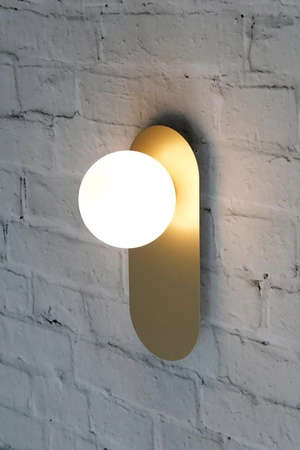 Flat Base Globe Sconce - Image 6