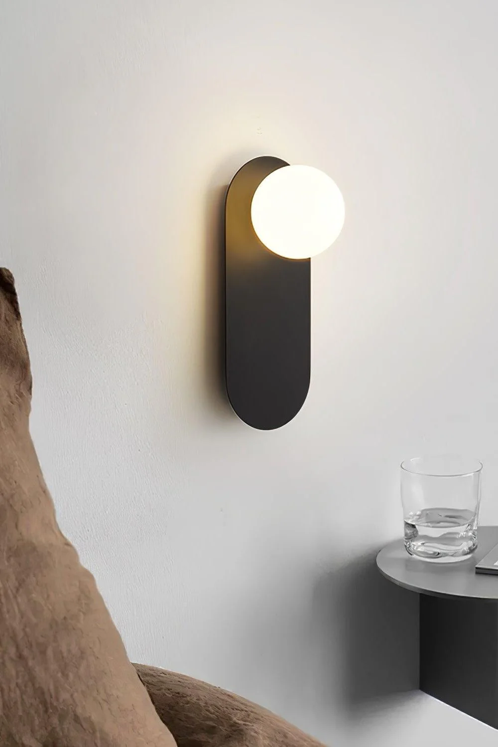 Flat Base Globe Sconce - Image 7