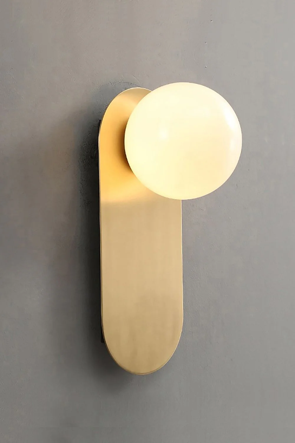 Flat Base Globe Sconce - Image 8