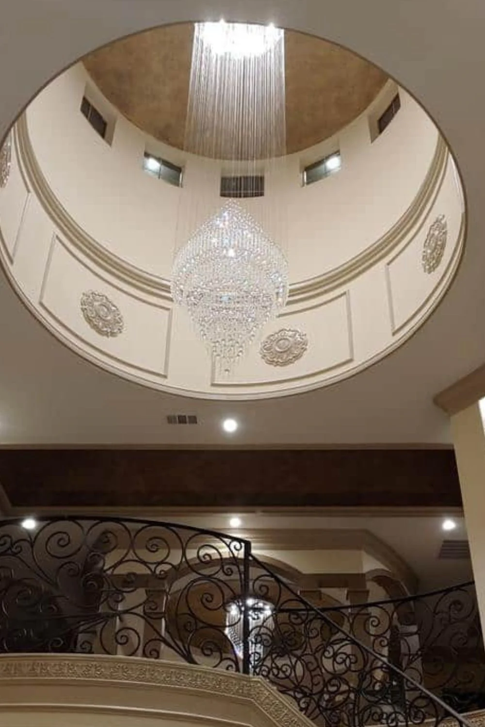 Floating Castle Raindrop Crystal Chandelier - Image 11