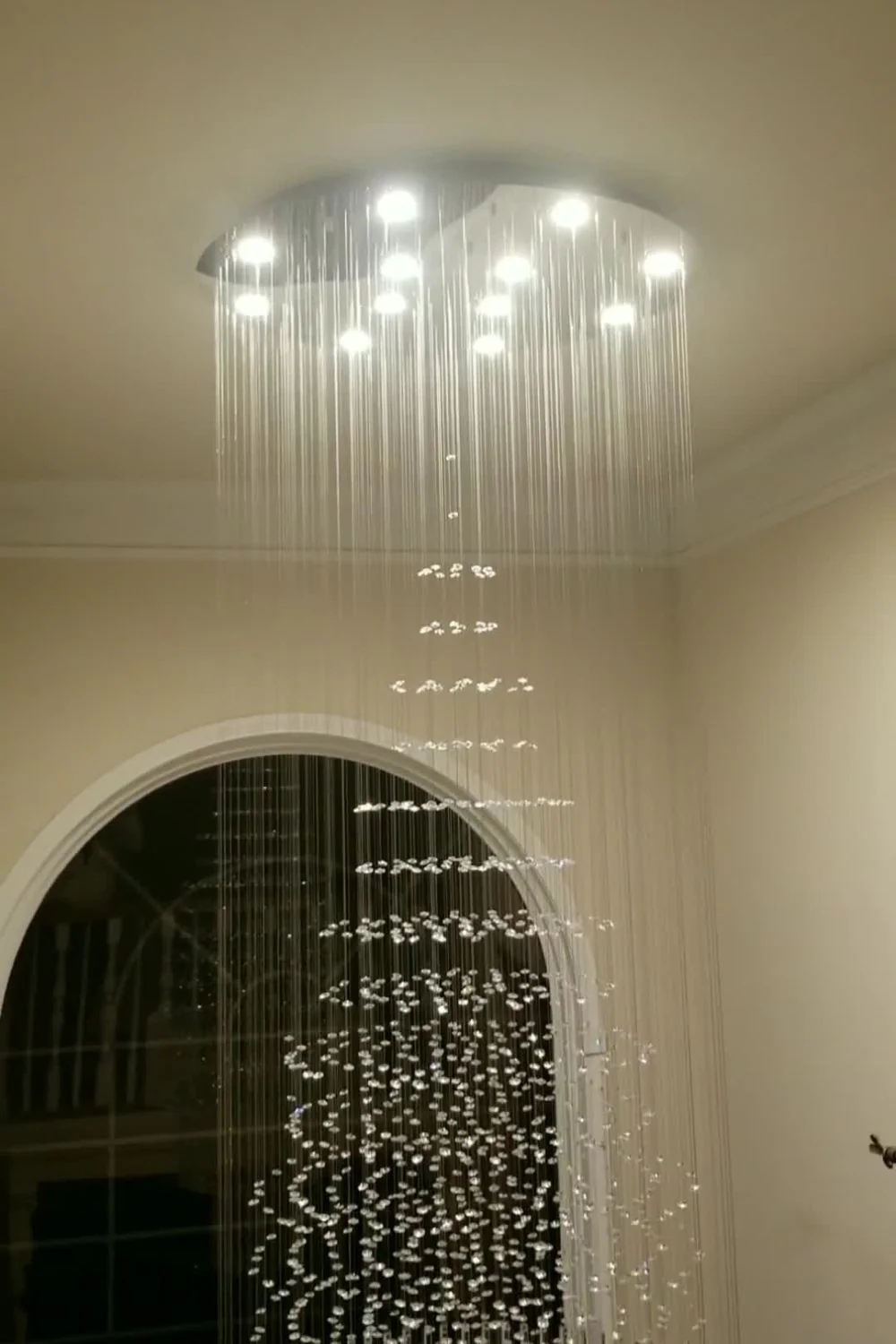 Floating Castle Raindrop Crystal Chandelier - Image 12