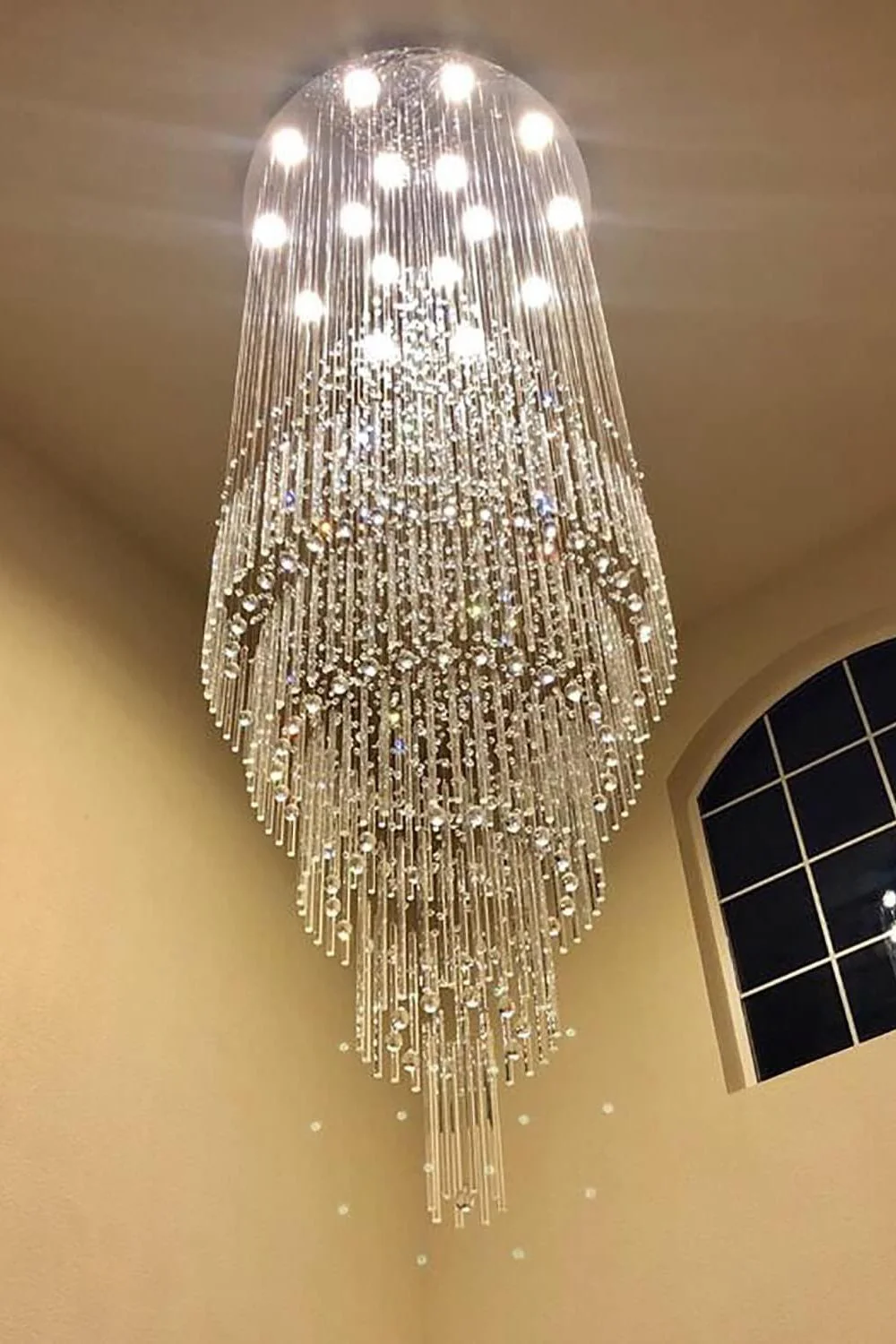 Floating Castle Raindrop Crystal Chandelier - Image 16