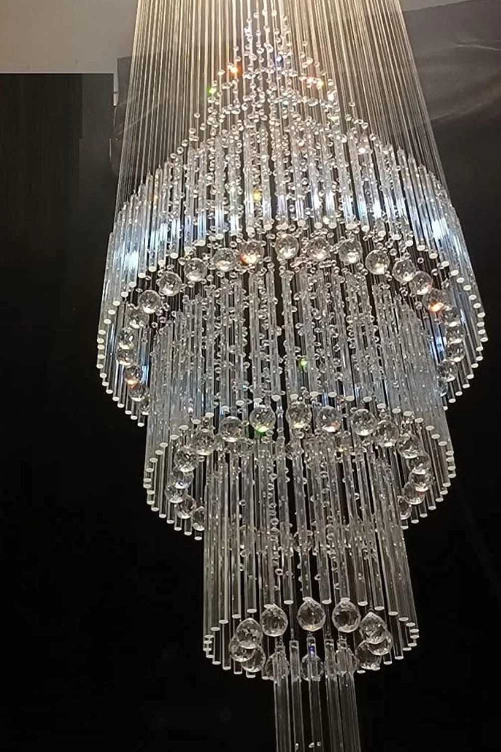 Floating Castle Raindrop Crystal Chandelier - Image 17
