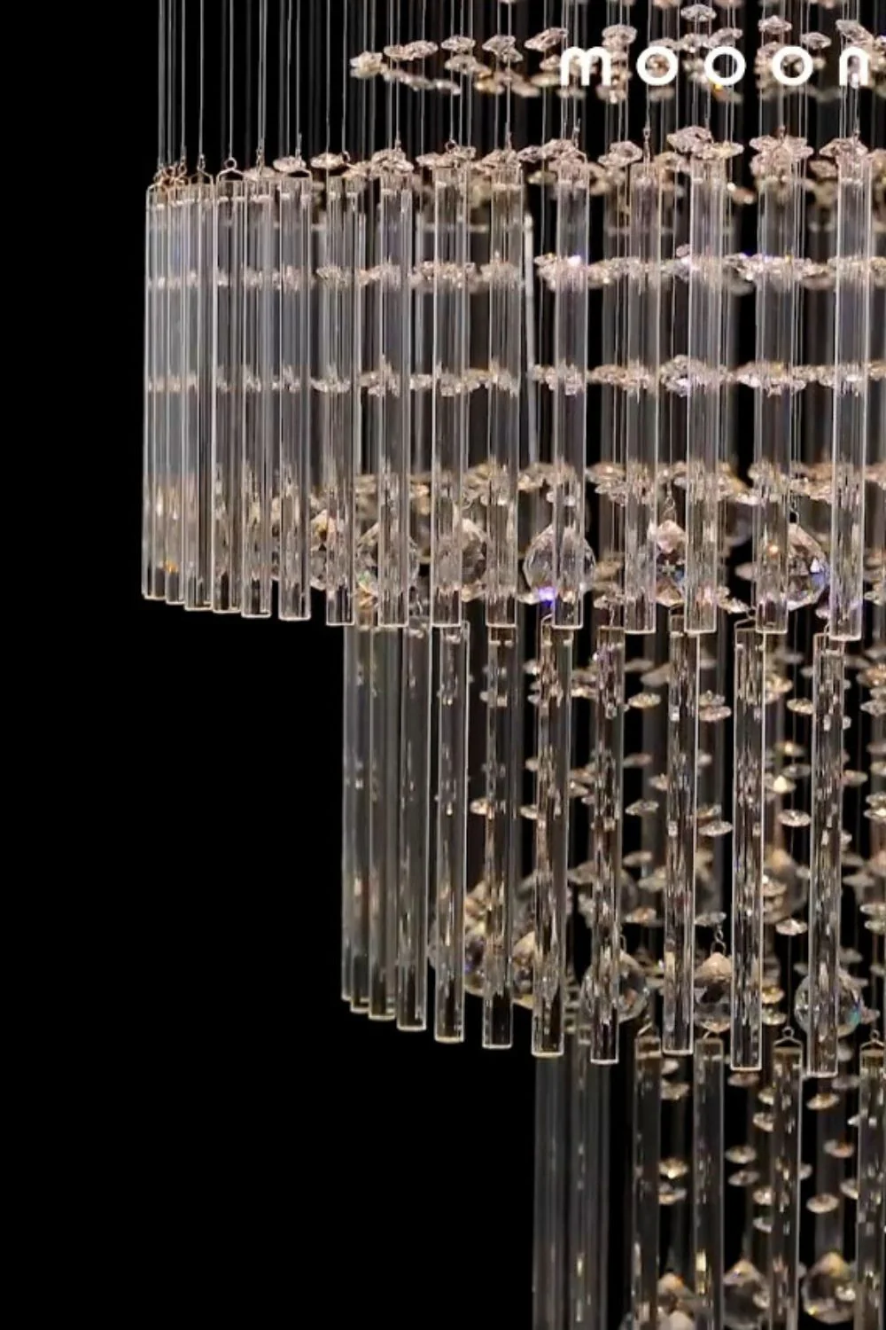 Floating Castle Raindrop Crystal Chandelier - Image 22