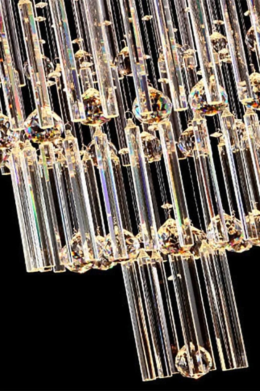 Floating Castle Raindrop Crystal Chandelier - Image 25