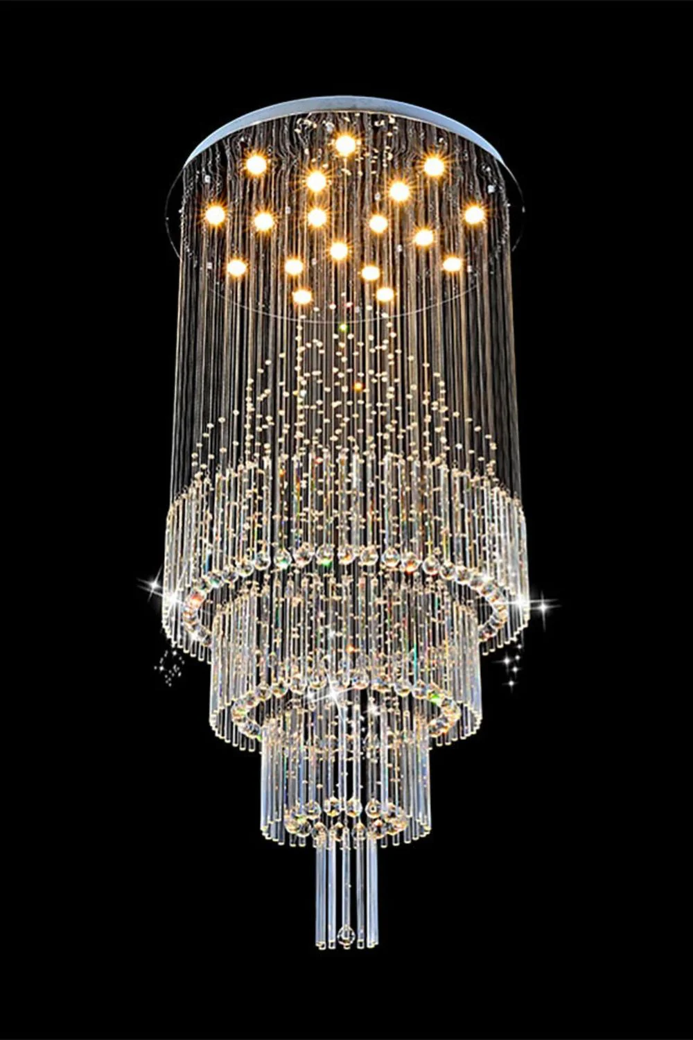 Floating Castle Raindrop Crystal Chandelier - Image 28