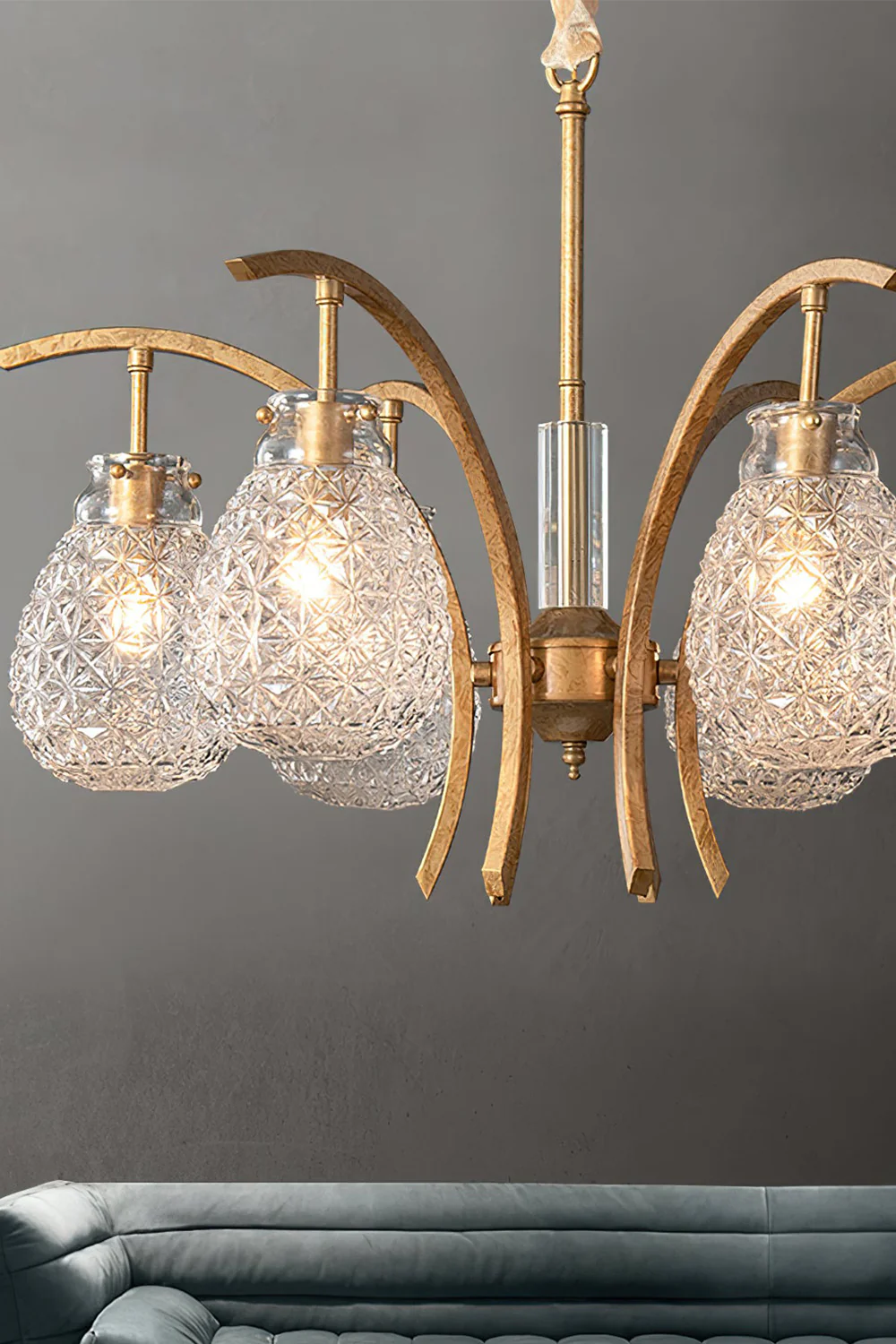 Flower bag chandelier - Image 15
