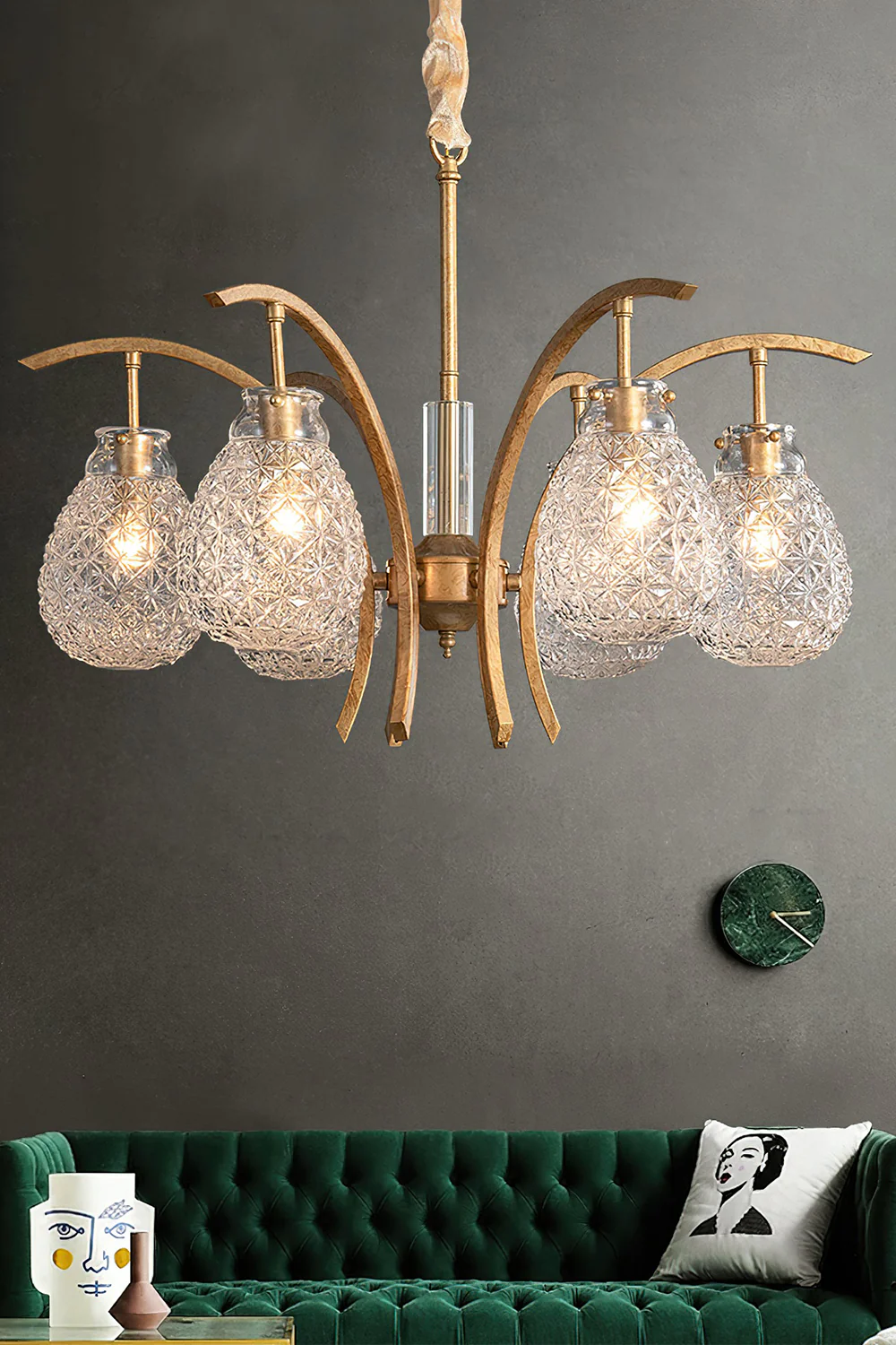 Flower bag chandelier - Image 7