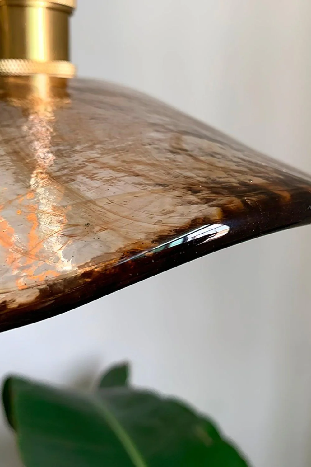 Flower Petal Glass Pendant Light - Image 9
