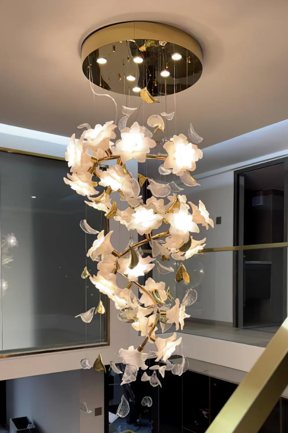 Flying Flowers Fluttering Chandelier - Image 14