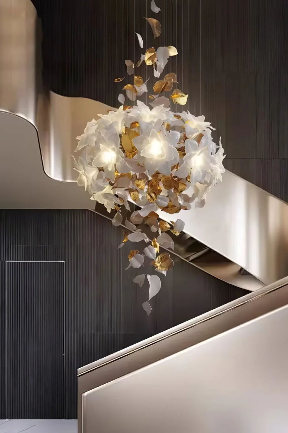Flying Flowers Fluttering Chandelier - Image 22
